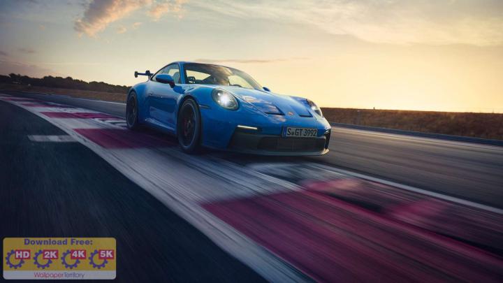 2022 Porsche 911 GT3 Race Car Wallpaper 4K | Car Wallpaper
