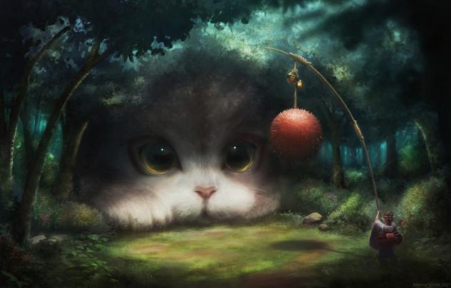 Fantasy cat wallpaper \u2022 Wallpaper For You HD Wallpaper For Desktop \u0026 Mobile