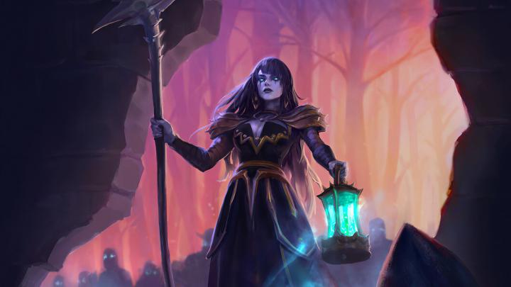 Fantasy Witch Desktop Wallpaper hd