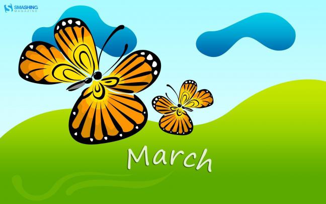 March Backgrounds Desktop