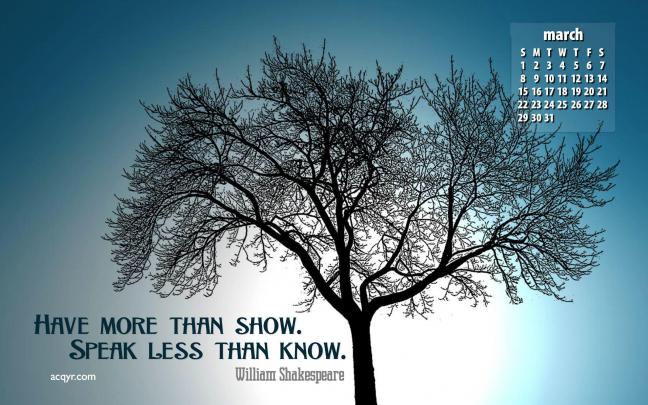 March Backgrounds Desktop