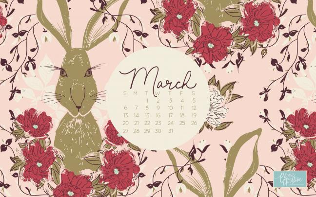 Desktop Wallpapers Calendar March 2016
