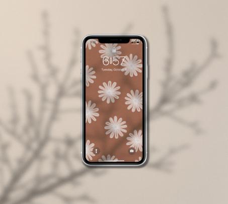 10 Fall Wallpapers Pack iPhone Boho Neutral Minimal Aesthetic | Etsy