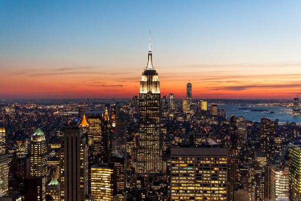 brooklyn, Bridge, Night, City, Cities, Urban, New, York, Usa, America 