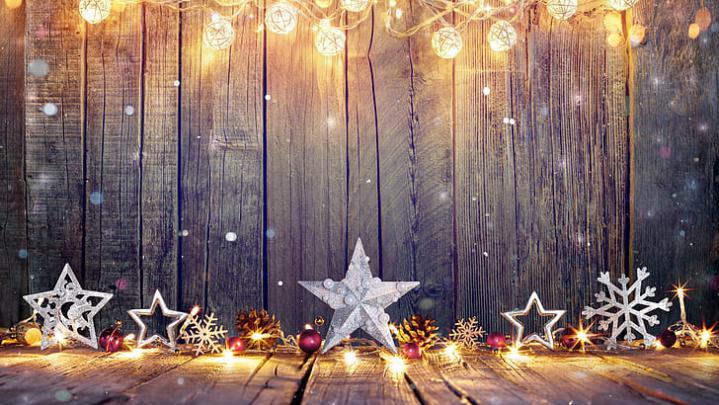 HD wallpaper: christmas decoration, xmas, christmas lights, 8k uhd 