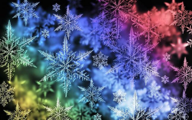 Snow Flake Wallpaper -