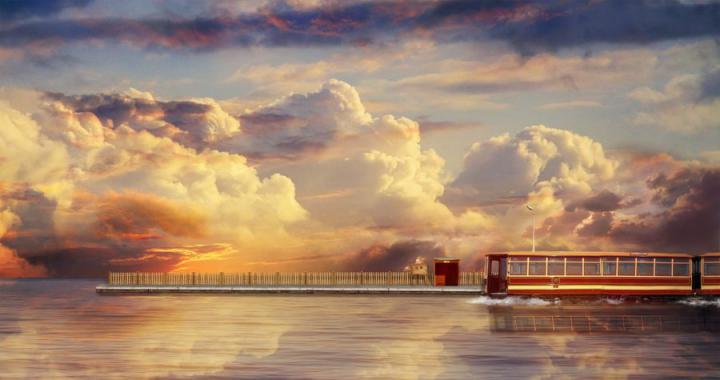 Free download Spirited Away Wallpaper Train Images Pictures Becuo 