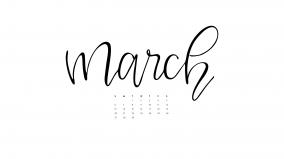 March Desktop Wallpaper