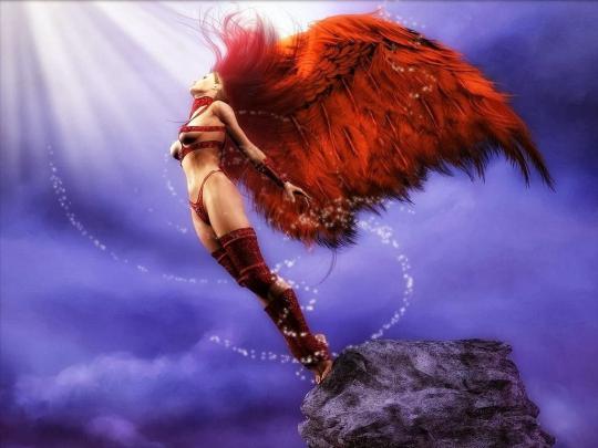 Moving 3D Desktop Wallpaper Angels -