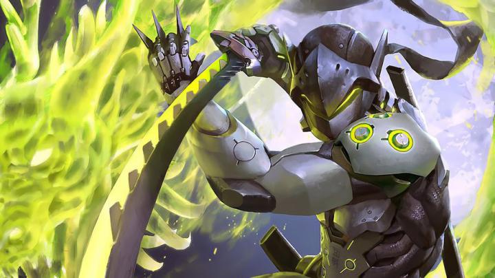Genji Overwatch Desktop Background - doraemon