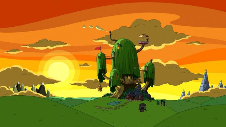Adventure Time Backgrounds \u00b7\u2460 