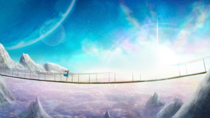 Aesthetic Anime Landscape Anime Desktop Wallpaper 4k