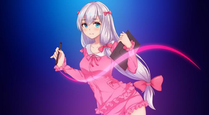 Anime Desktop Wallpaper Hd - Eromanga Sensei Wallpaper 4k - 3840x2130 
