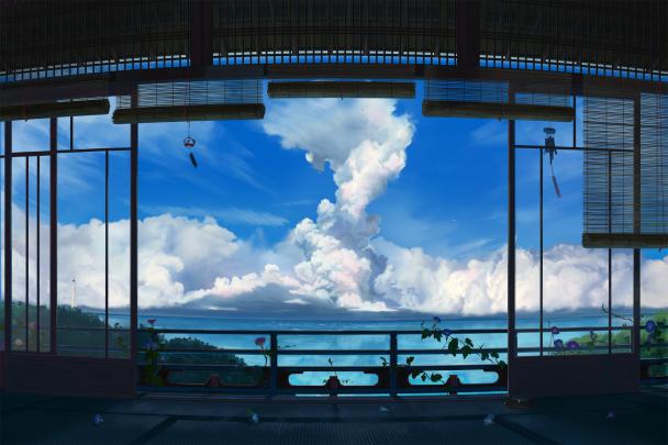 anime, Clouds Wallpapers HD \/ Desktop and Mobile Backgrounds