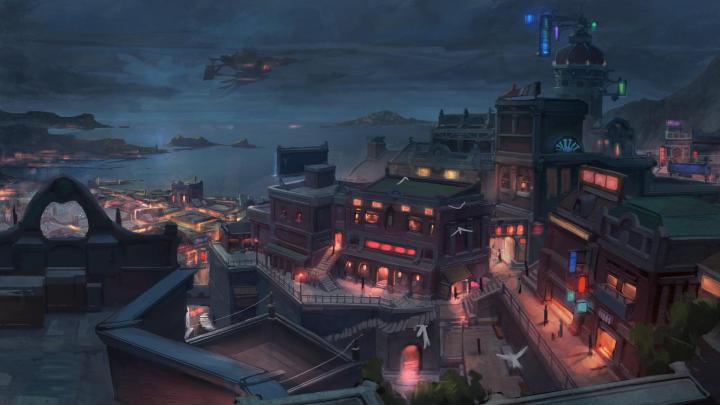 Anime Night City HD Wallpapers