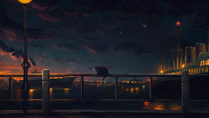 Anime Landscape Wallpaper HD