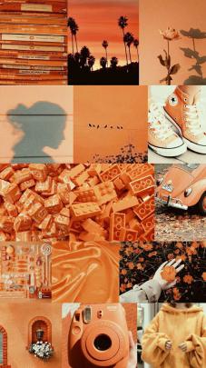 Orange Collage Wallpapers