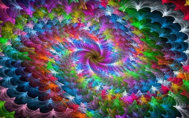 wallpapers: Colorful Swirls Wallpapers