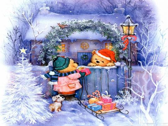 Free Download Cute Christmas Wallpapers