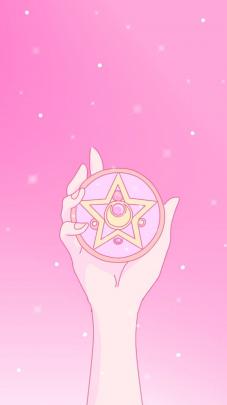 Sailor Moon Pink Aesthetic Wallpapers