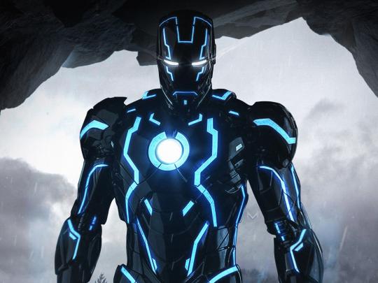 15+ Iron Man Neon Wallpaper 4K Free
