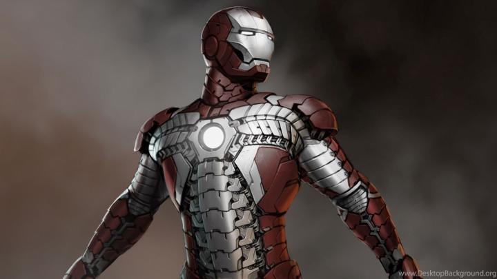 Wallpaper HD : Iron Man Desktop Wallpaper 4k