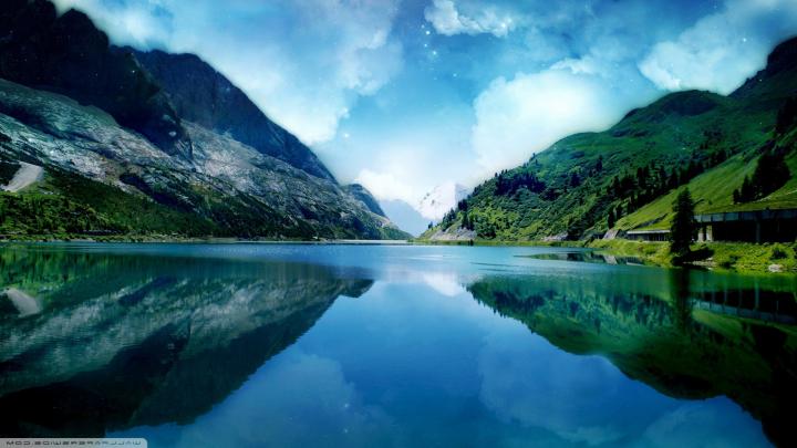 nature, Lake, Landscape, Natural Lighting Wallpapers HD \/ Desktop and 
