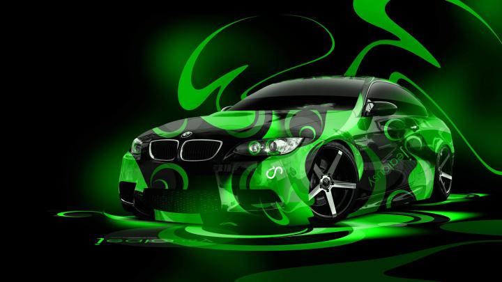 Green Neon Backgrounds HD