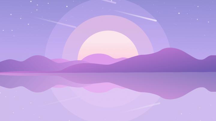 Purple Aesthetic Computer Wallpapers