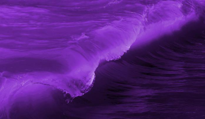 Aesthetic Purple Ocean Wallpaper \/ #aesthetic #sunsetlover #sunset # 