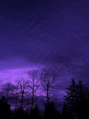 Dark Purple Aesthetic Landscape Wallpapers