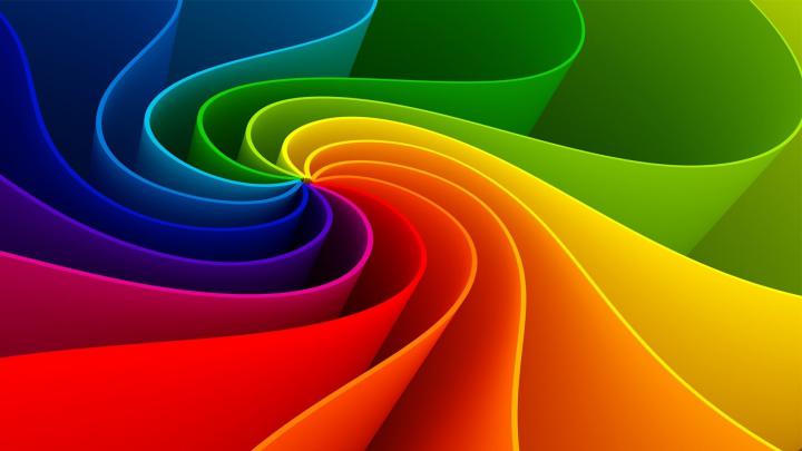 Rainbow Desktop Background \u00b7\u2460 