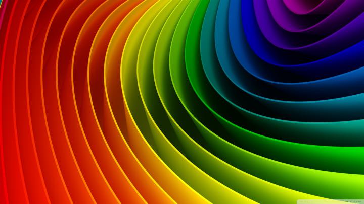 Rainbow Desktop Wallpaper \u00b7\u2460 