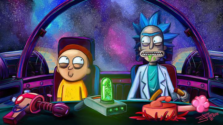 Rick And Morty Desktop 4k Wallpapers