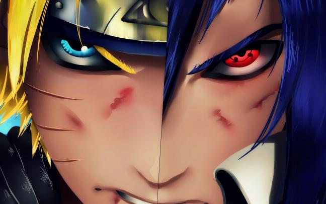 Images Of Naruto And Sasuke Wallpaper 4k