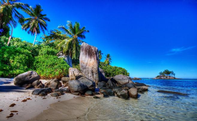 Tropical Beach Wallpaper Desktop \u00b7\u2460 