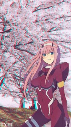 Zero Two Wallpaper Iphone 12 \/ Aesthetic Zero Two Wallpapers 