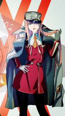 \u221a Cute Anime Zero Two Tiktok PNG For Desktop - Anime Wallpaper