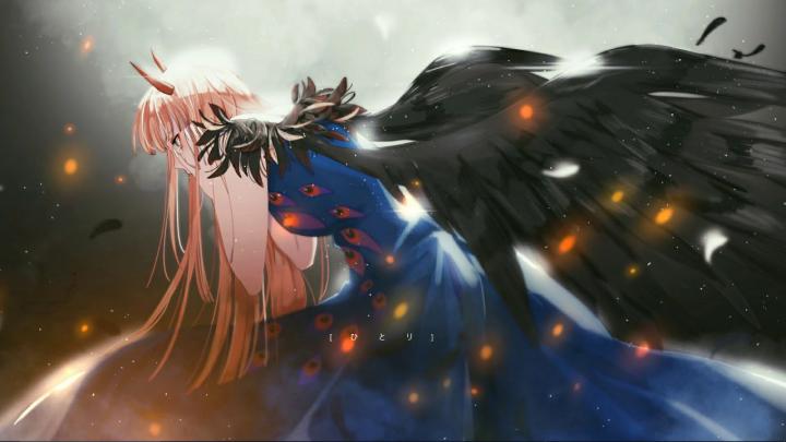 Zero Two Wallpaper Iphone Dark - Zero Two Wallpapers Top Free Zero Two 