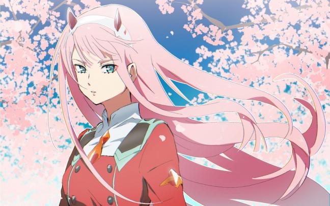 \u221a Cute Anime Zero Two Tiktok PNG For Desktop - Anime Wallpaper