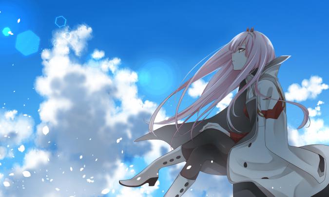 Zero Two Desktop Hd Wallpapers