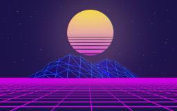 Vaporwave Desktop Wallpaper