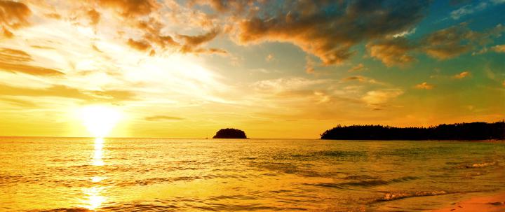 Louisvuittonm40578: Ultra Hd 4k Beach Sunset Hd Wallpaper