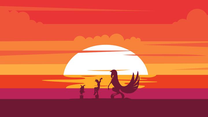 Hercules Disney Minimalism 4k, HD Artist, 4k Wallpapers, Images 