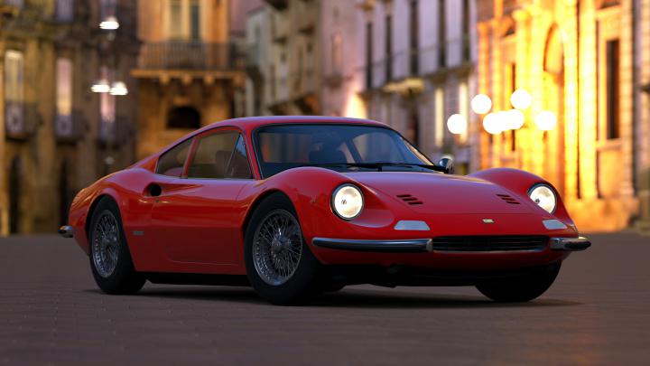 Wallpaper Ferrari Dino, red, HD, 4k, Swiss Classic World, Cars \u0026 Bikes 