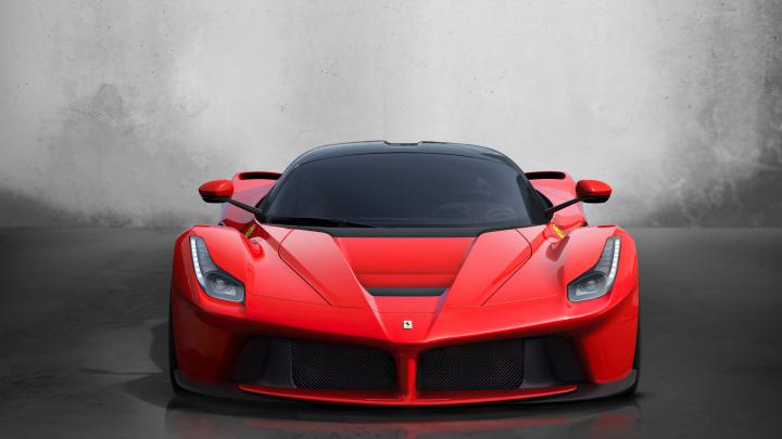Green Ferrari Laferrari Wallpaper