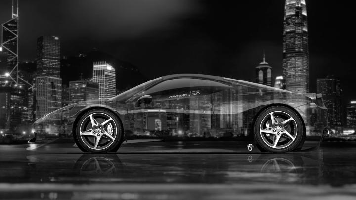 4K Ferrari 458 Italia Side Crystal City Car 2014 | el Tony