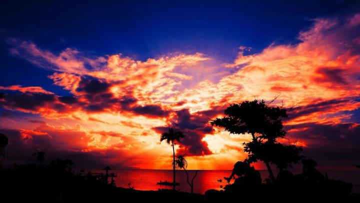 Aesthetic Sunset Desktop HD Wallpapers