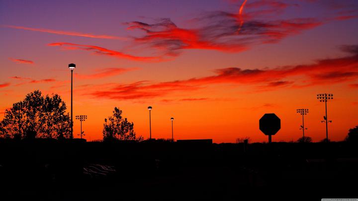 Aesthetic Sunset Desktop HD Wallpapers