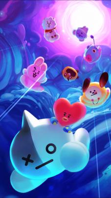 BT21 Van Wallpapers